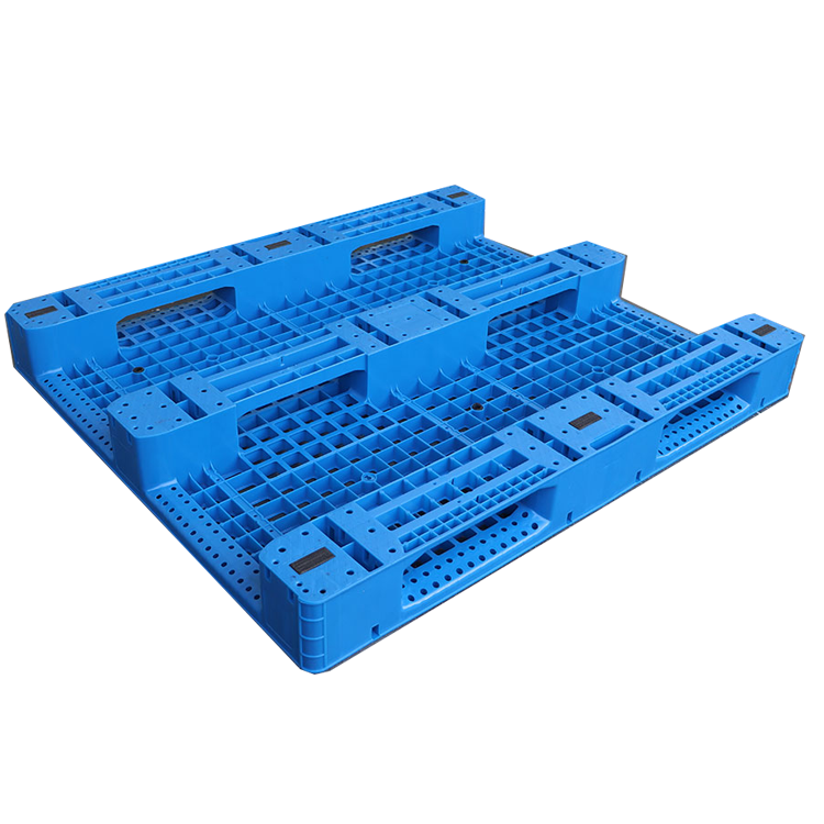 KunZhihao1412 large warehouse stacking  deck 4 way entry heavy duty low price HDPE plastic pallet