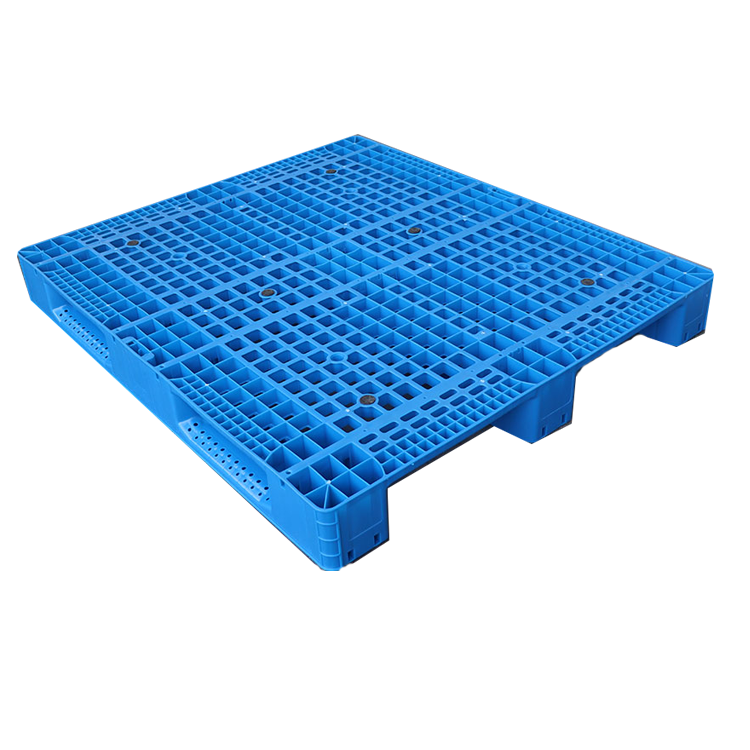 KunZhihao1412 large warehouse stacking  deck 4 way entry heavy duty low price HDPE plastic pallet