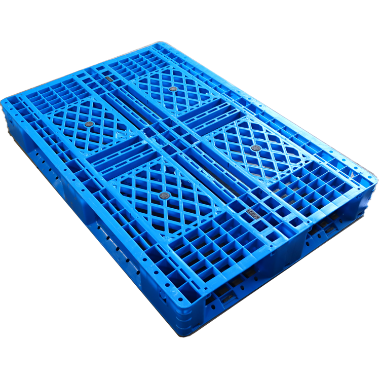 1208 Factory Hot Selling Export Blue New 1200 X 800 X 150mm Plastic Pallets For Sale