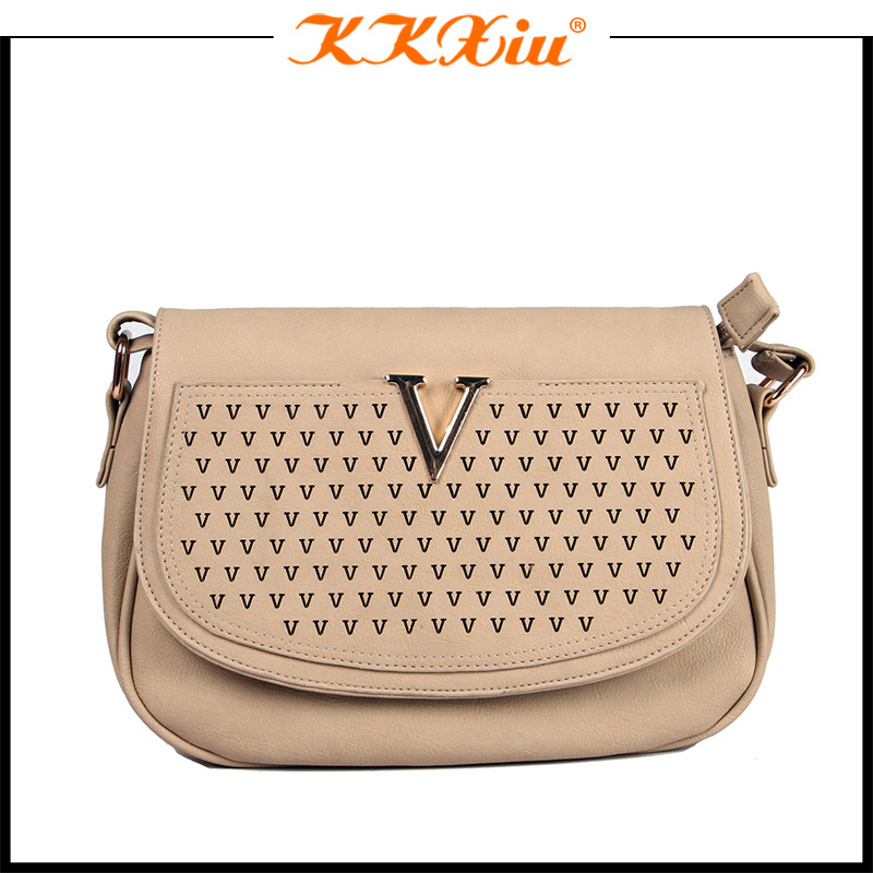 Guangzhou jing pin fancy ladies leather side bags for girls