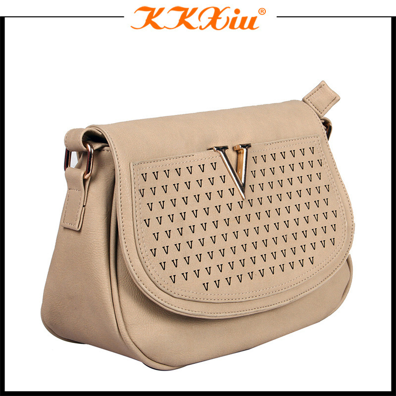 Guangzhou jing pin fancy ladies leather side bags for girls