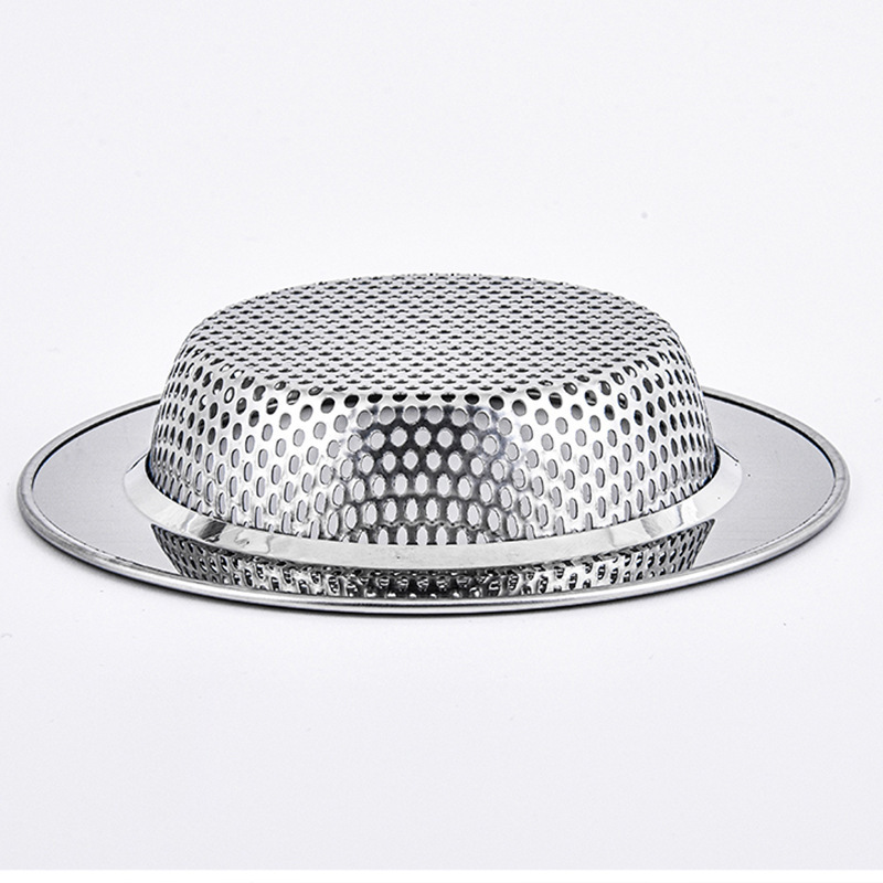 Custom Stainless Steel Sink Drain Strainer Prevent Clogging Fast Flow Colander