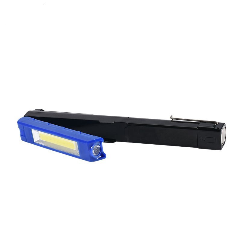 Hot Selling Rechargeable Magnet Clip Light Pen Torch Folding Led Work Light Pocket Cob Light