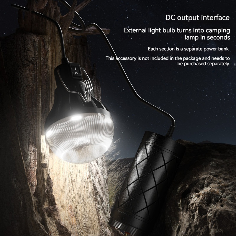 High Power 3000LM IPX4 Type-c 18650 Battery Led Solar Flashlights & Torches Zoomable Flashlight