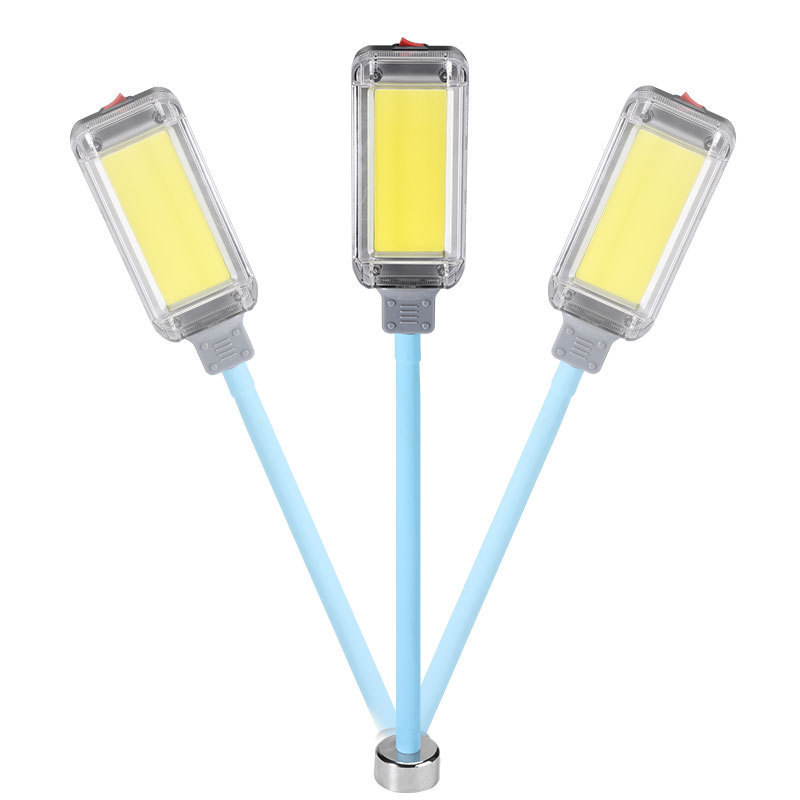 Multifunctional Foldable Mechanic Work Light Rechargeable Cob Led Repair Work Light