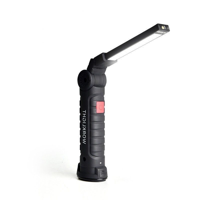 Portable Cob Led Flashlight Usb Rechargeable Work Light Foldable Emergency Inspection Work Lights