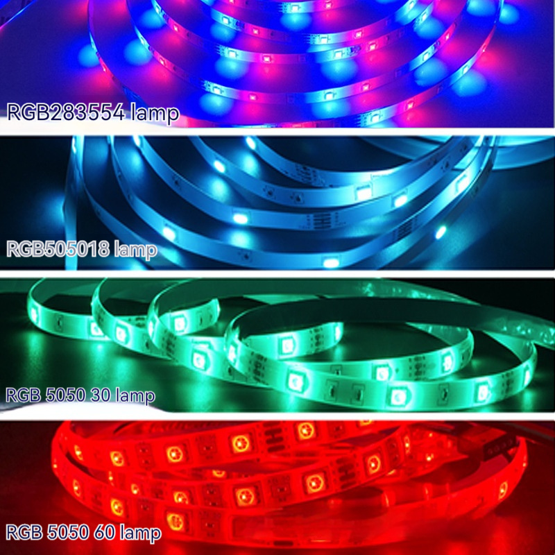 Wifi Bluetooth Light Strip Set Led Light Strip Waterproof Intelligent Voice Controlled Rgb Atmosphere Light