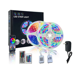 Wifi Bluetooth Light Strip Set Led Light Strip Waterproof Intelligent Voice Controlled Rgb Atmosphere Light