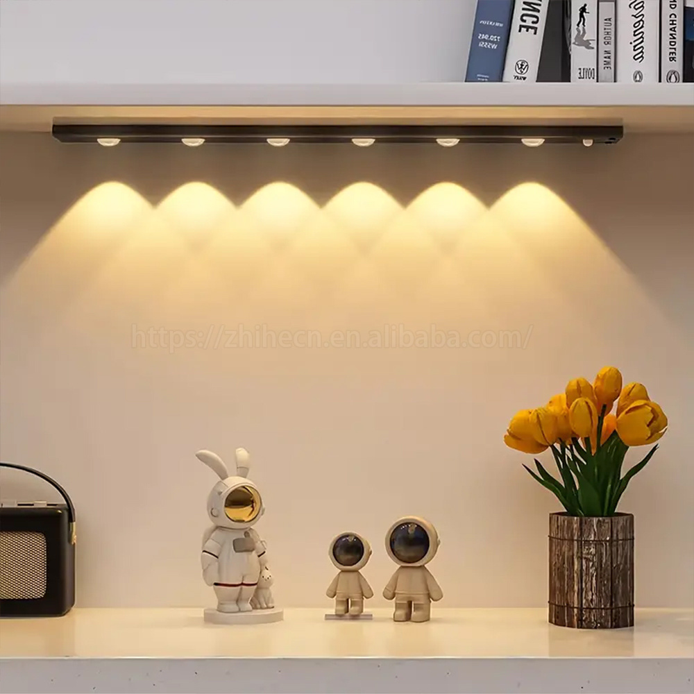 Ultra-thin smart light strip can sense cat-eye light strip LED rechargeable cabinet light