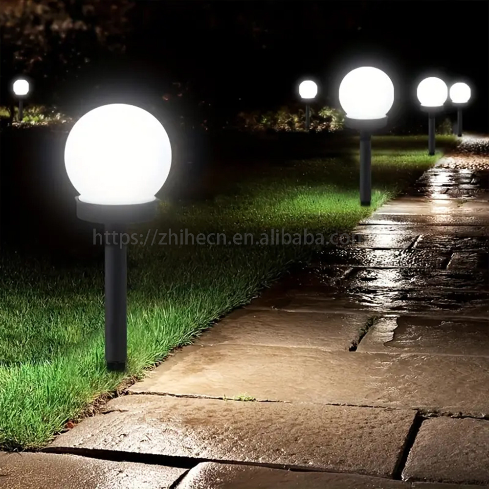 New Design Waterproof Light Control Induction Earth Bulb Led Solar Powered Solar Light Floor Lamps for Garden Decoration