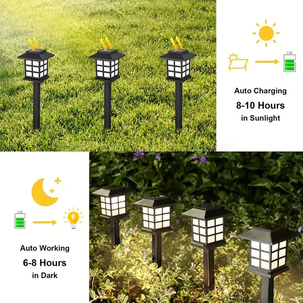 Modern Style Waterproof Light Control Induction Acrylic LED Solar Powered Solar Garden Light for Garden Decoration