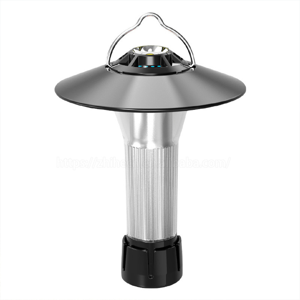 Outdoor IPX4 Waterproof Multifunctional ABS Type-c Charging Interface camping lights lanterns