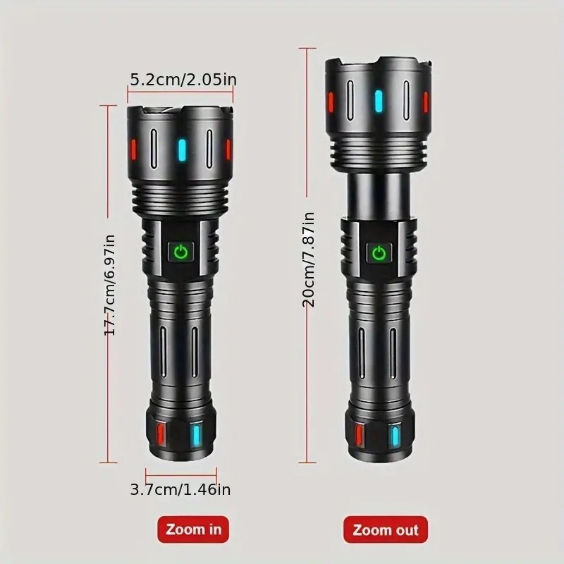 White laser long range self defense waterproof portable fluorescence rechargeable led tactical lanterns torch light flashlights