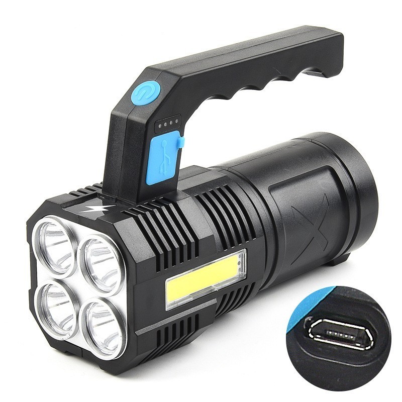 Led 100000 Luminens Mini High Power Led Torch Super Bright Light Rechargeable Flashlights