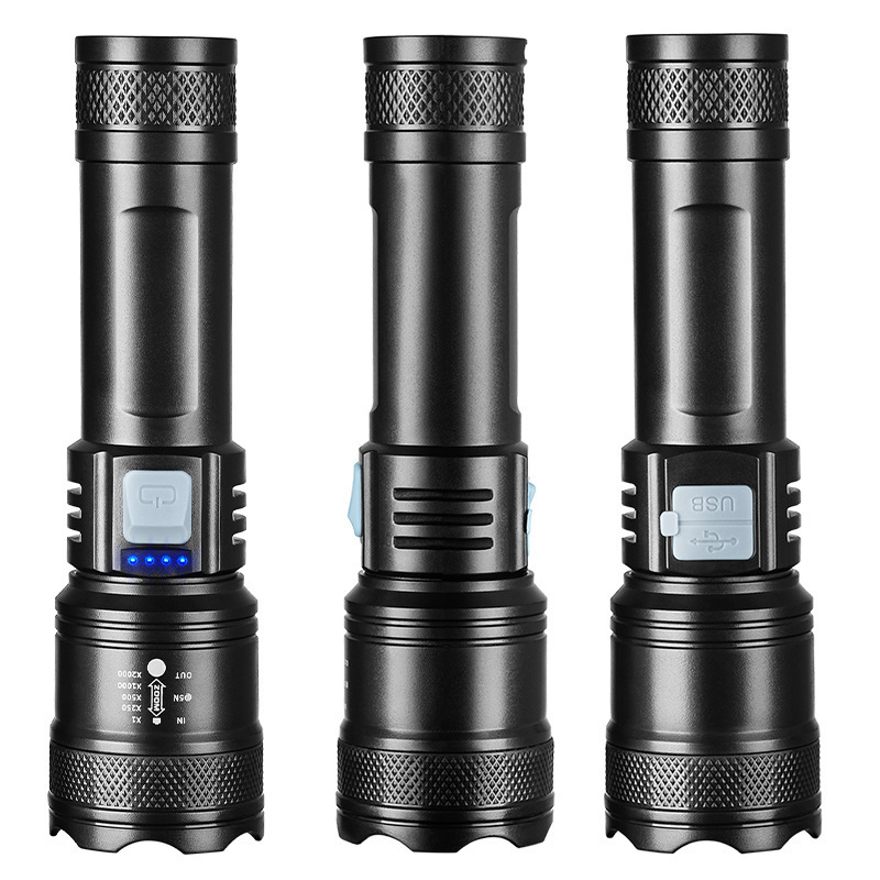 Super Bright 10000 lumens 3Modes Waterproof Camping Outdoor Tactical Led Torch Most Powerful Led Flashlight