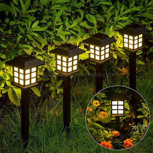 Modern Style Waterproof Light Control Induction Acrylic LED Solar Powered Solar Garden Light for Garden Decoration