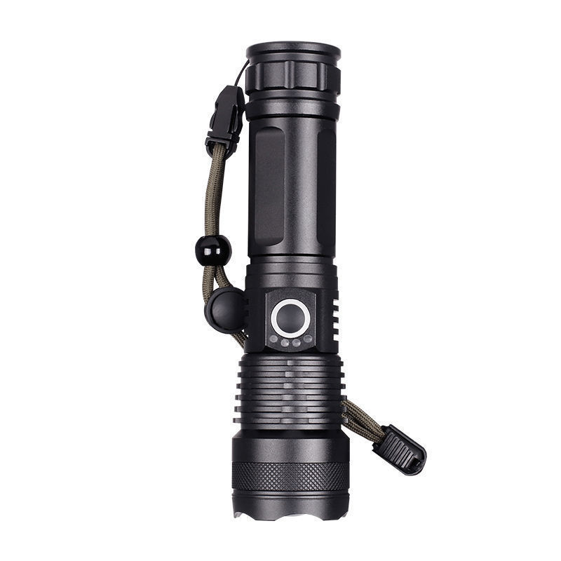 XHP50  Led Torch Tactical Telescoping Rechargeable Super Bright 100000 Lumens Waterproof  Flashlight