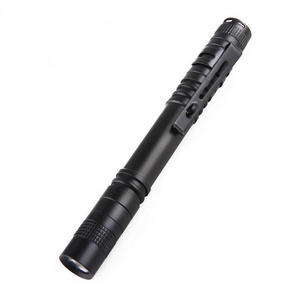 Outdoor multi-function portable strong night vision waterproof strong flashlight baton tactical pen mini flashlight