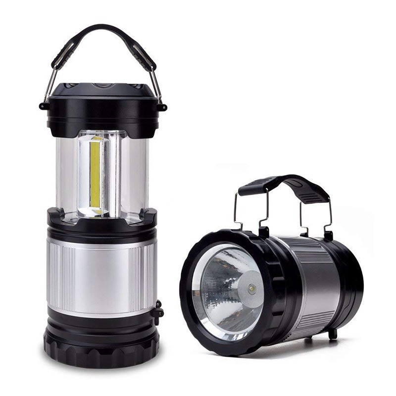 Collapsible LED Camping LED Lantern Suitable Survival Kits Emergency Light Portable Lanterns for Storm Outages Outdoor