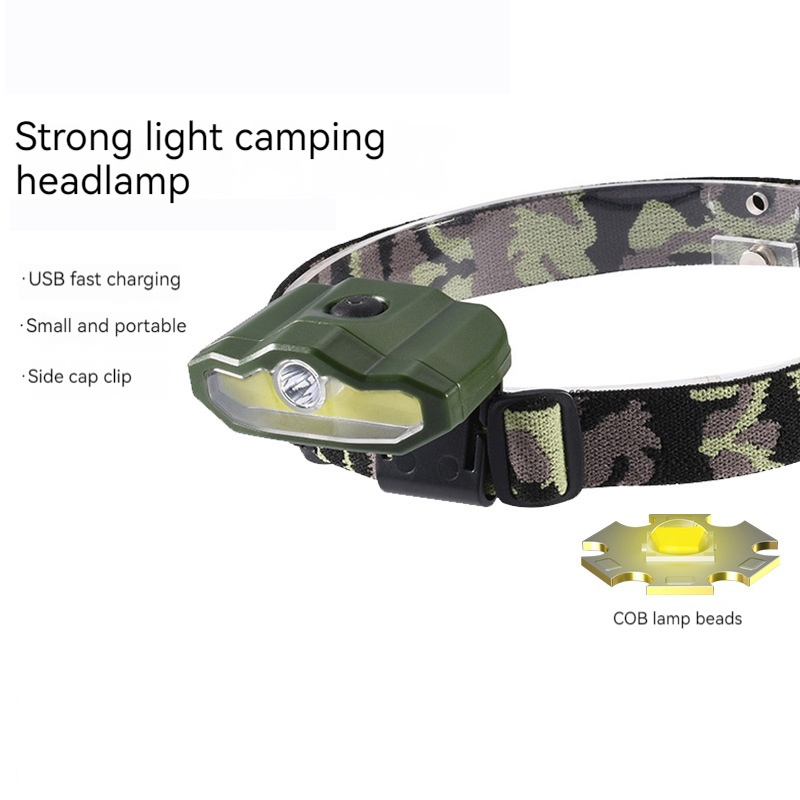 New rechargeable cap lamp USB rechargeable headlamp outdoor camping fishing Hunting Headlamps