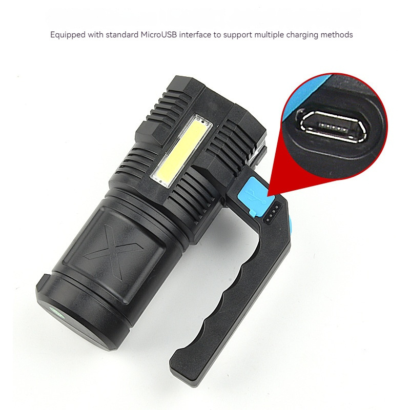 Led 100000 Luminens Mini High Power Led Torch Super Bright Light Rechargeable Flashlights