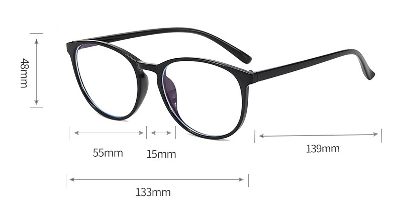 ZHIHENG New Blue Light Blocking Glasses Men Prescription Eyeglasses Frame Computer Protection Optical Glasses