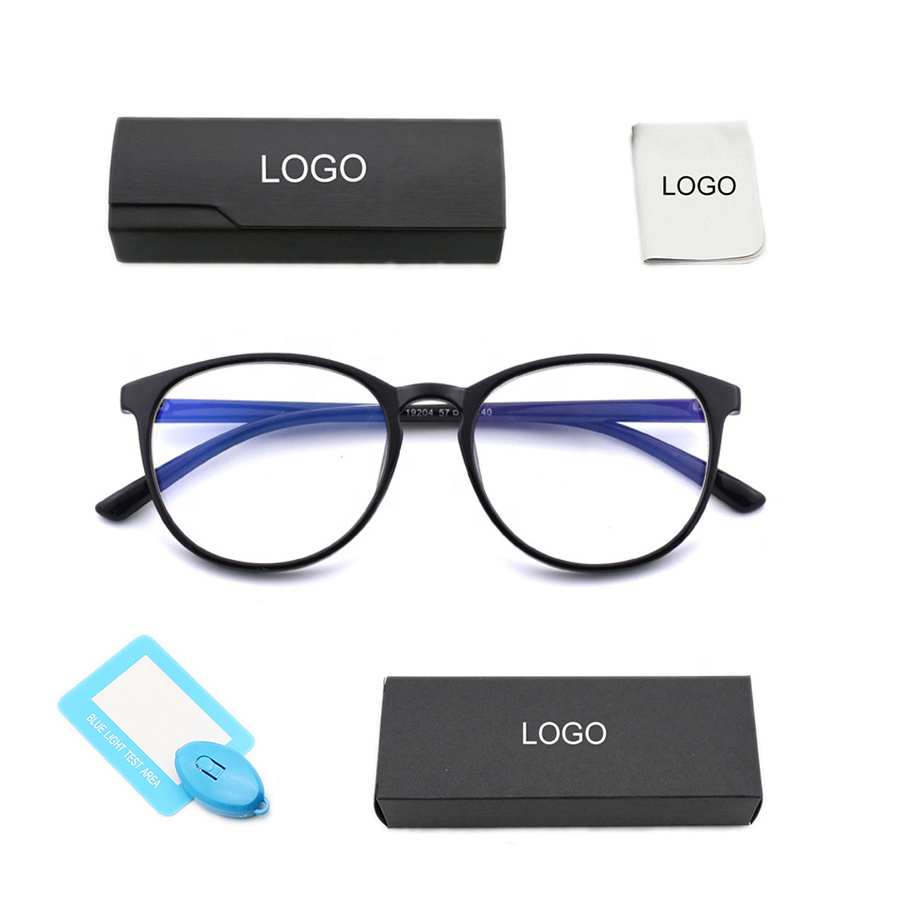 ZHIHENG New Blue Light Blocking Glasses Men Prescription Eyeglasses Frame Computer Protection Optical Glasses