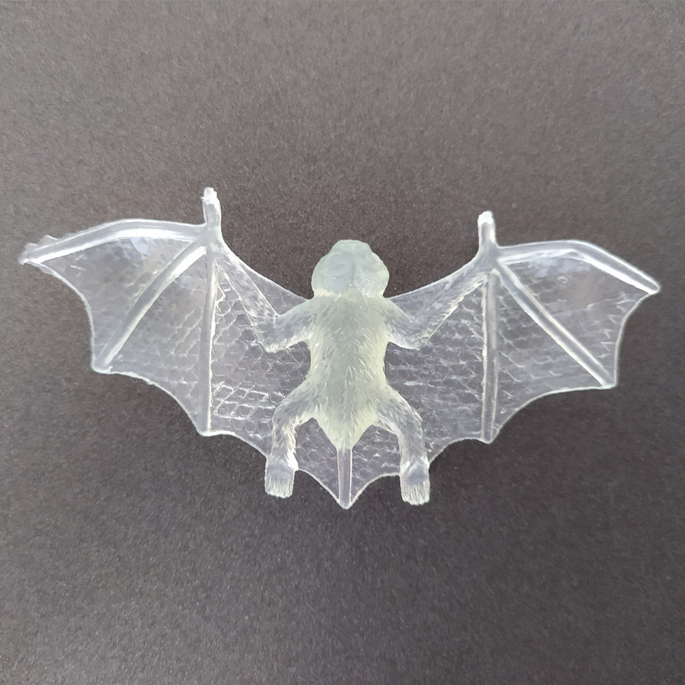 Halloween decorations Glow bats Scary props Black bat decorations