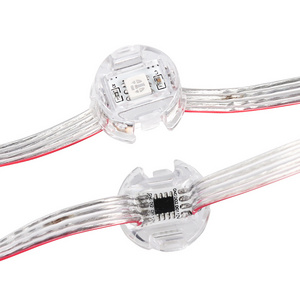 5V 12v 20mm colorful single color white rgb addressable magic IC control GS8208 GS8206 led pixel string module light