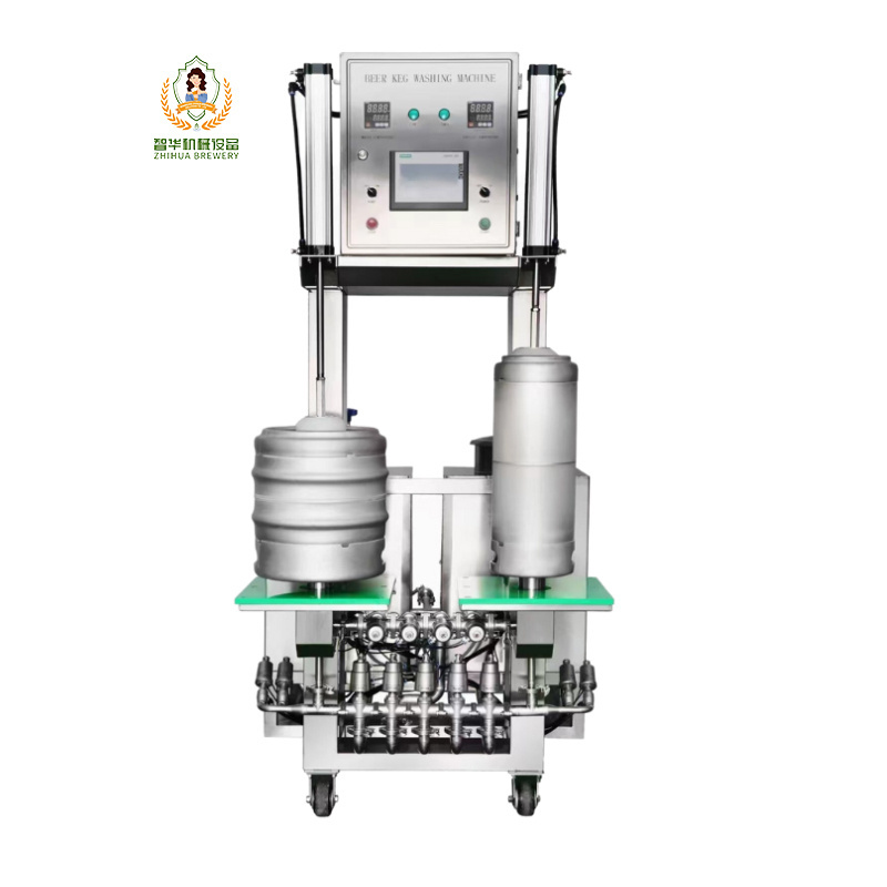 Effortless Brewpub and Microbrewery Operations with Automatic Double-Head Beer Filler and Keg Washer