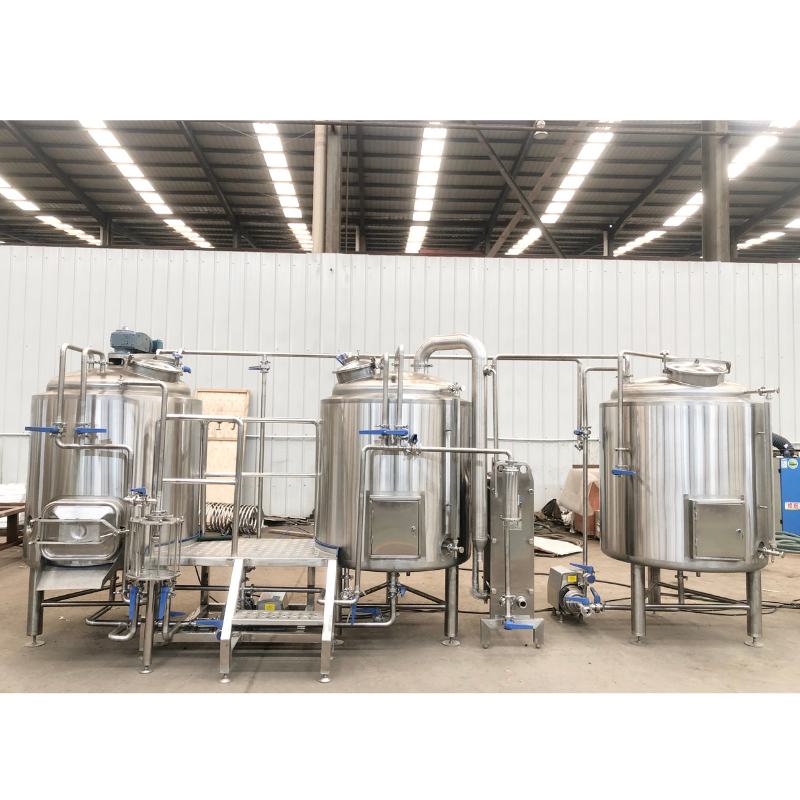 500 liter beer electric brew kettle whirlpool tank equipment for brewery 5HL 4BBL Mirror SUS304 electrical 3 vessel