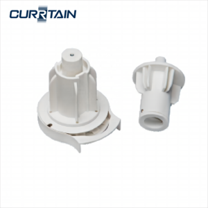 CURRTAIN Manual Roller Shades Clutch Kit Universal Speed Reduction and Tail Plug Control for 38mm Tube Roller Blind Fittings