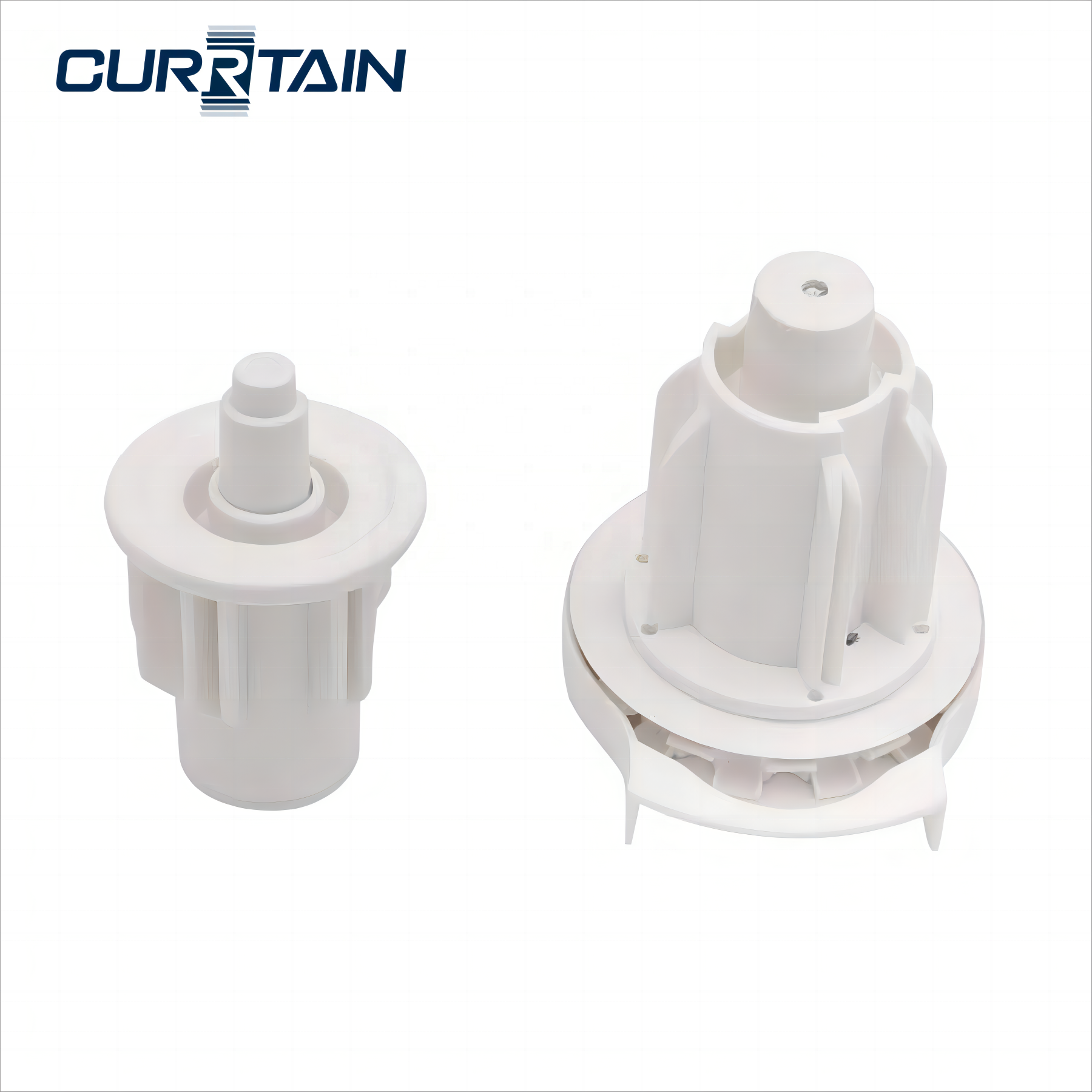 CURRTAIN Manual Roller Shades Clutch Kit Universal Speed Reduction and Tail Plug Control for 38mm Tube Roller Blind Fittings