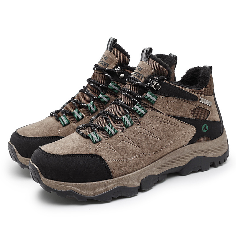 Men Hiking Shoes Lace-up Outdoor Jogging Trekking Sneakers Men Sport Shoes Trekking Climbing Sneakers