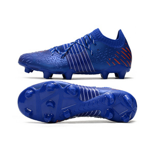 Best selling Outdoor Artificial Grass spikes Soccer Shoes Famous Brand Football Boots Training Shoes