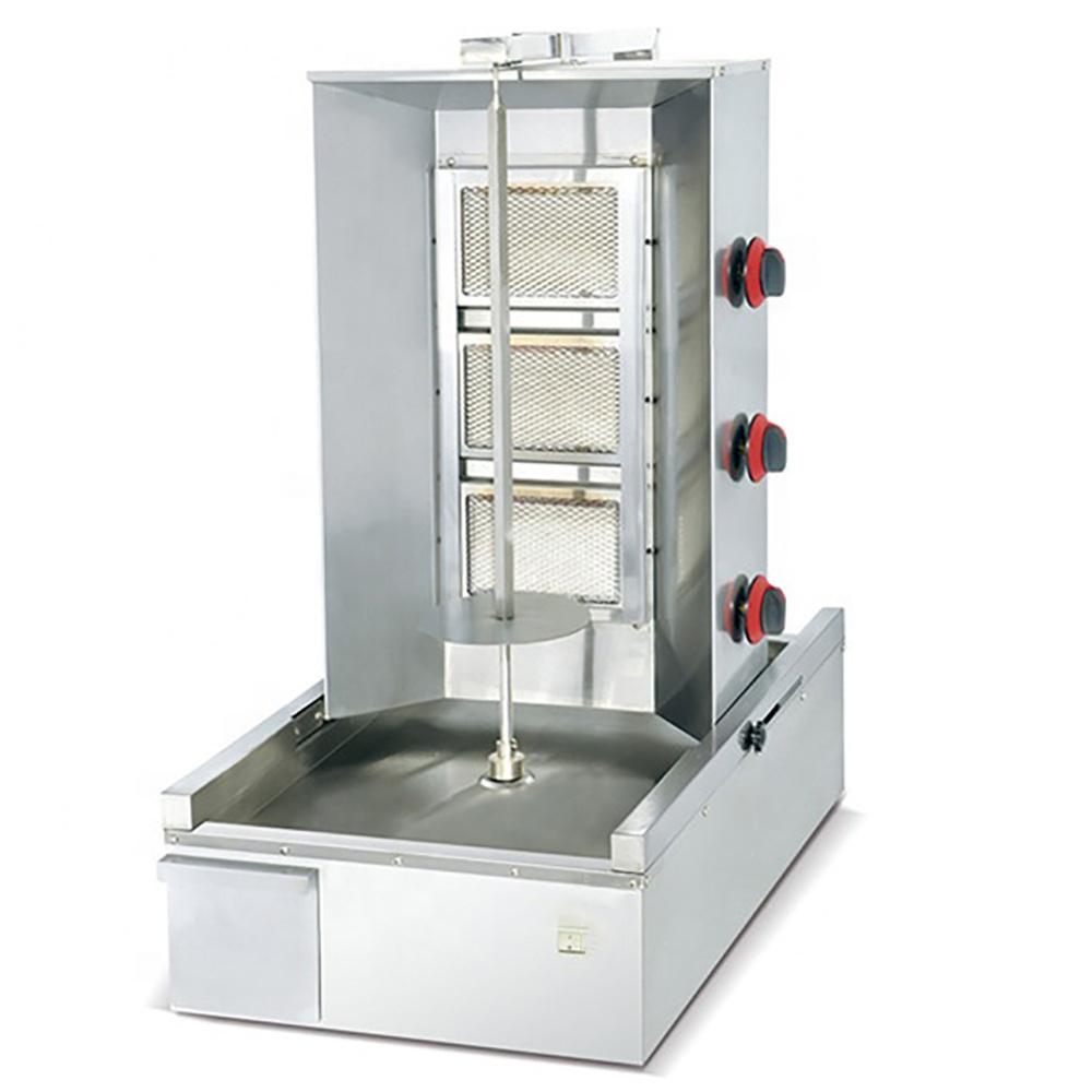 Machine Equipment Chicken Rotisserie Electric Doner Kebab Grill Shawarma Machine