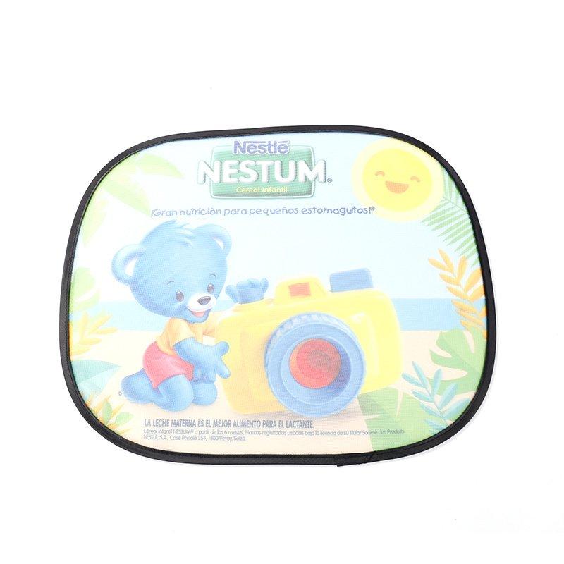 Universal 2 Back Seat Breathable Mesh Side Car Window Sun Shade for Baby kid