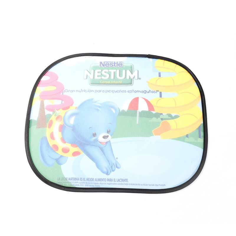 Universal 2 Back Seat Breathable Mesh Side Car Window Sun Shade for Baby kid