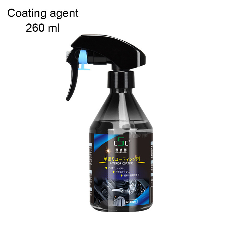 260ml Car Plastic Restore Agent Leather Repair Kit Auto Interior Parts Coating Renovation Restorer Accessories