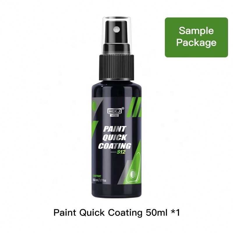 Ceramic Coating More Shine Fortify Quick Coat Hydrophobic Polish Waterless Car Wash Wax and Long Lasting Protection S12 HGKJ