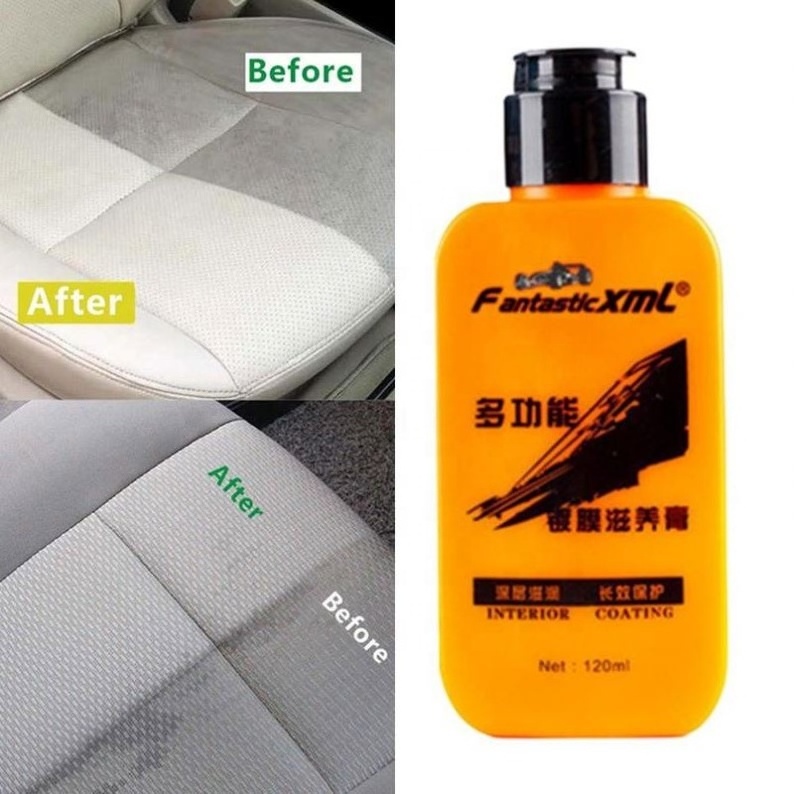 120ml Auto Interior Parts Coating Renovation Restorer Accessories Car Plastic Restore Agent Leather Repair Kit