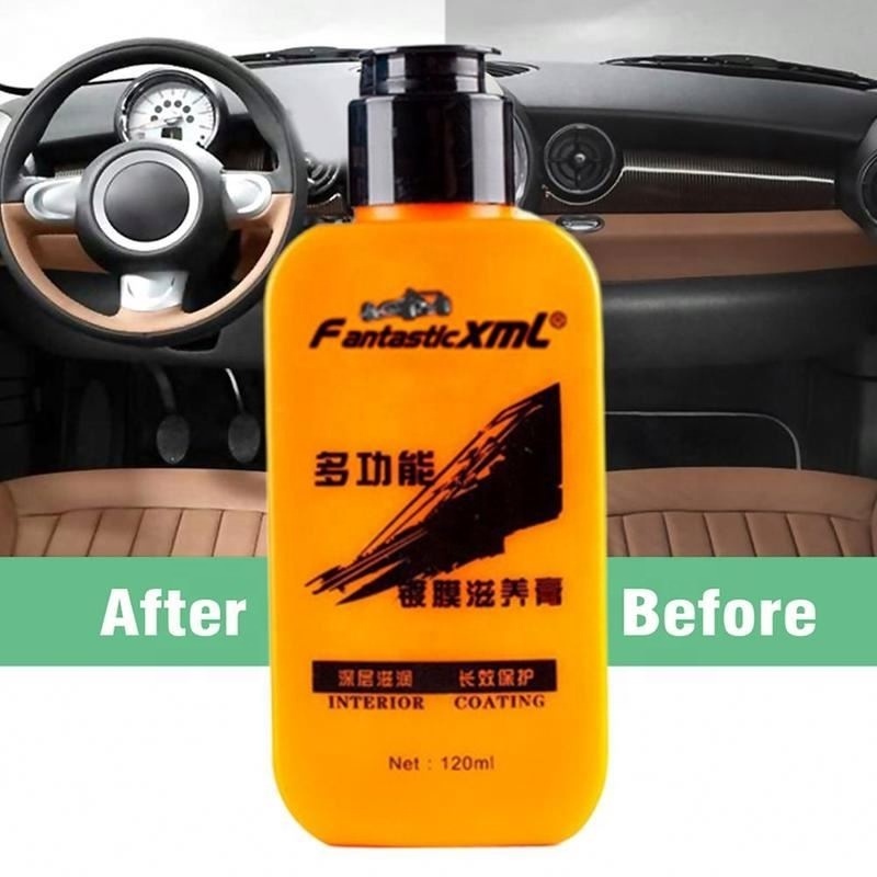 120ml Auto Interior Parts Coating Renovation Restorer Accessories Car Plastic Restore Agent Leather Repair Kit