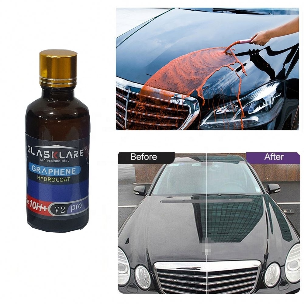 Graphene Car Ceramic Coating 12H German Liquid Glass Nano Super Hydrophobic Car Plating Anti-Scratch Car Polish Exterior Care