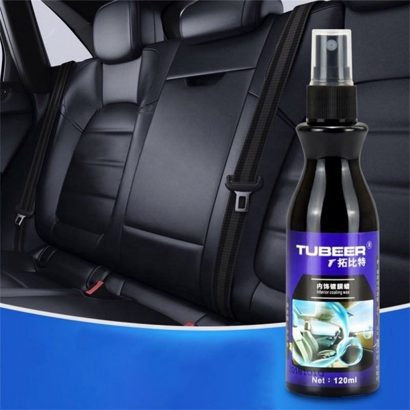 120ml Car coating Car interior cleaner Polish Wax Plastic Leather Retreading Agent Automotive Interior Cleaner Wax Paint NEW