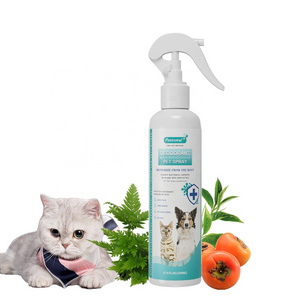 Factory wholesale 2023 hot selling 200ml cat Odor Eliminator Spray Lasting Fragrance cat deodorant carpet smell clean