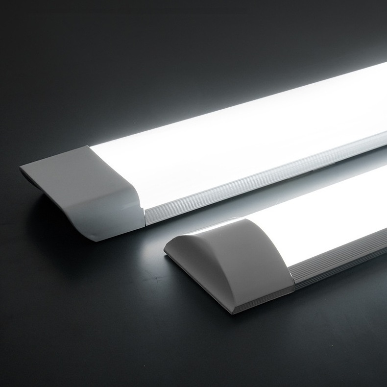 Custom Design Led Aluminum Ceiling Mounted Magnetic Lamp Plastic Cover Fluorescent Led Purification Tube Batten Light