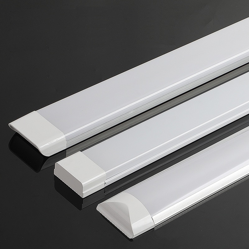 Custom Design Led Aluminum Ceiling Mounted Magnetic Lamp Plastic Cover Fluorescent Led Purification Tube Batten Light