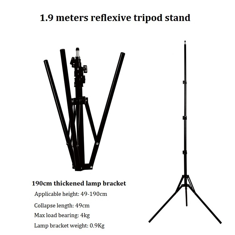 Beauty Salon Equipment Photographic Lighting Barber Shop Dimmable Selfie Makeup 18 Inch Led Ring Light with Tripod Stand