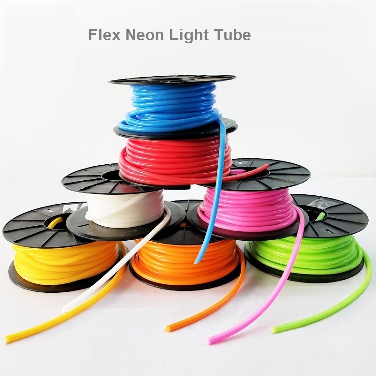 Separated Silicone Neon Lights Custom Size Color Led Flex Neon Strip Rgbic Flexible Silicon Cover for Led Strip Neon Signs