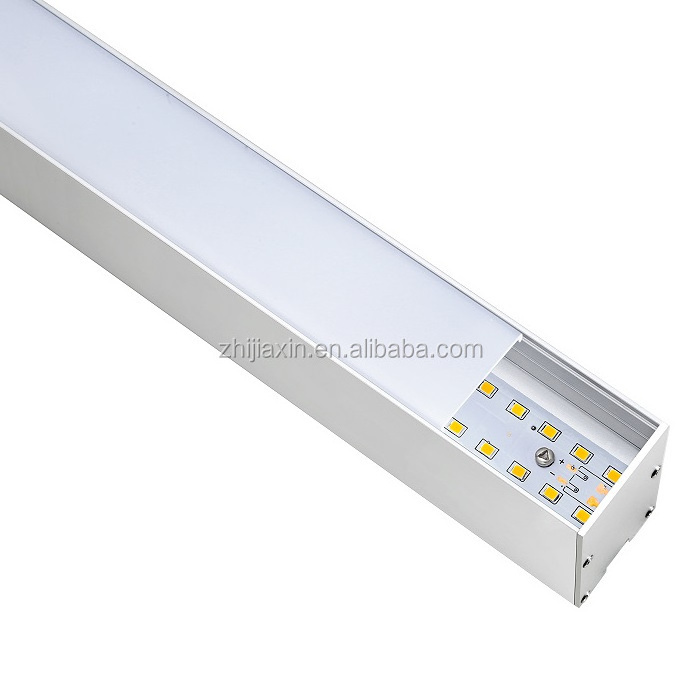 Aluminium Housing Dimmable 40W Seamless Linkable Surface Mounted Suspended Led Linear Ceiling Light